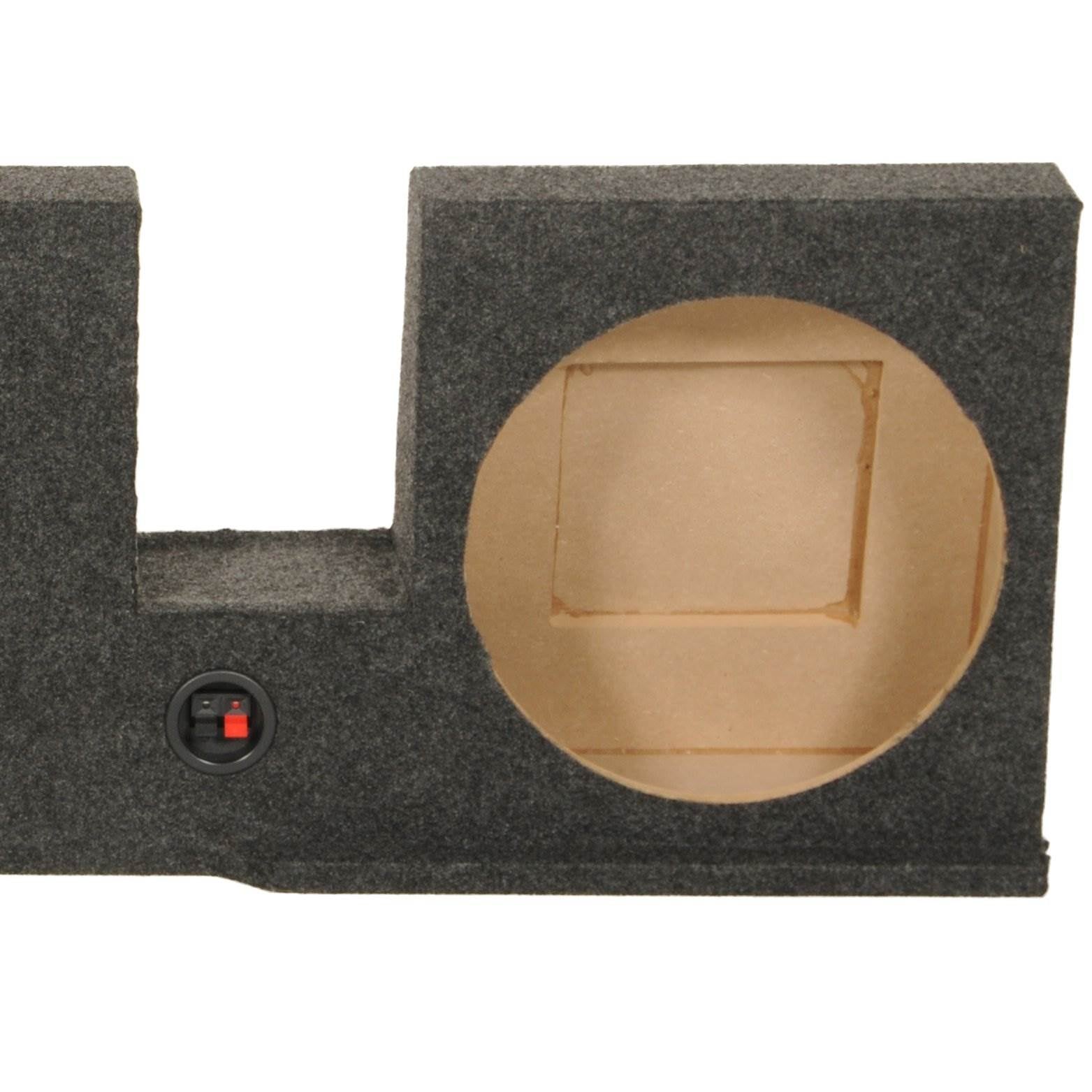 QPower Dual 12" Subwoofer Enclosure, Box for Ford F-150 X-Cab 04-08 (Open Box) - VMInnovations