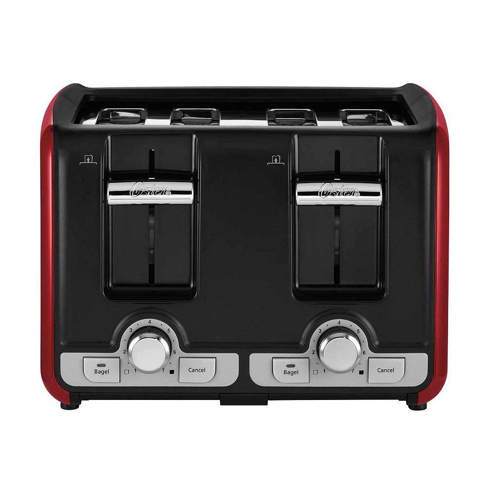 Oster 8 Speed 450 Watt 6 Cup Blender + 4-Slice Toaster with Extra Wide Slots