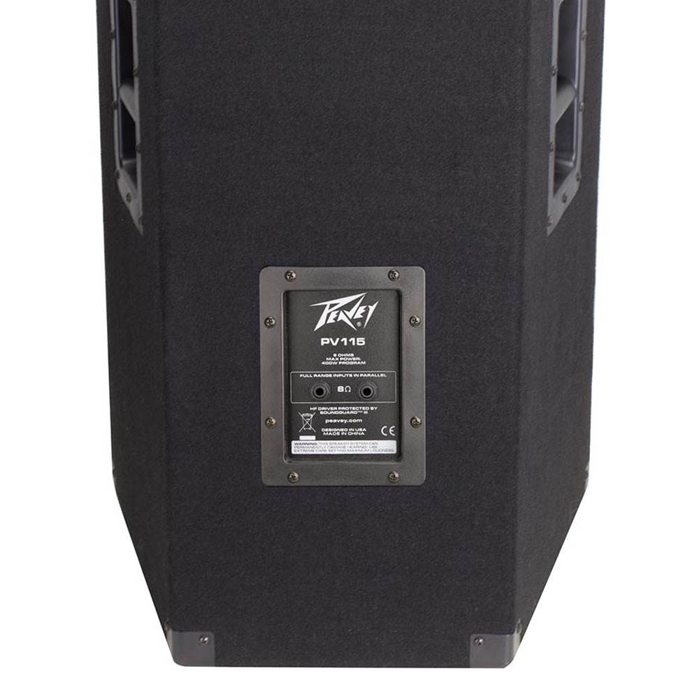 Peavey 2-Way 15" 800W Passive Carpeted Pro PA DJ Sound Speaker System (Damaged)