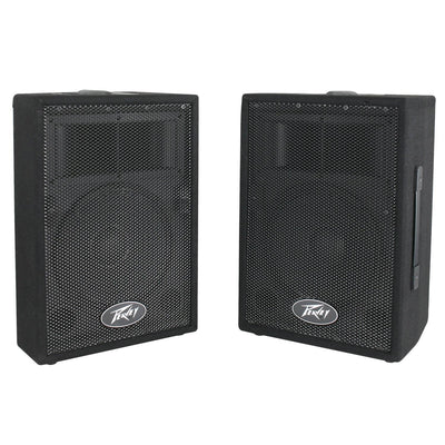 Peavey DJ 2-Way 100 Watt PA Speaker System w/ 10" Woofers (Pair) (Refurbished)