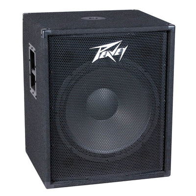 Peavey 18-in Compact Vented 400W Heavy Duty Passive Subwoofer Sub, PV118