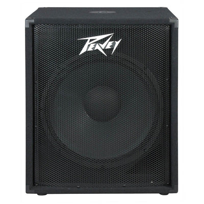 Peavey 18-in Compact Vented 400W Heavy Duty Passive Subwoofer Sub, PV118