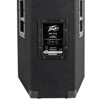 Peavey 2-Way 12" 800W Passive Pro DJ Sound Speaker Monitor System (Open Box)