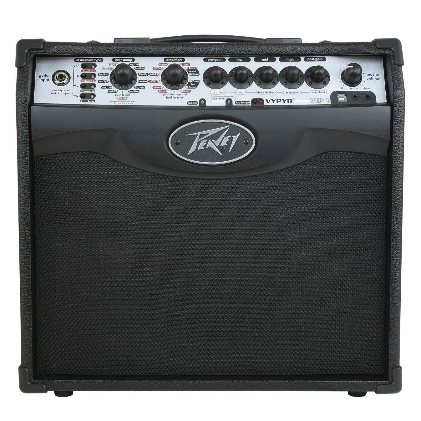Peavey Vypyr VIP 1 Variable Guitar Bass Modeling 20 Watts Effects Amplifier Amp