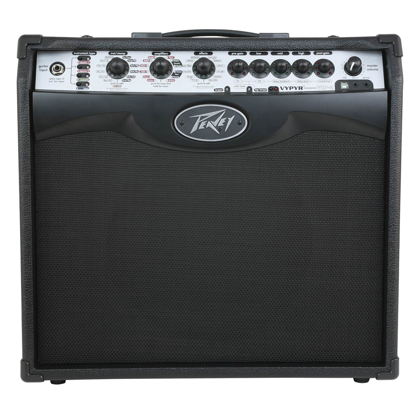Peavey Vypyr VIP 2 Modeling Guitar/Bass 40 Watt 12" Amplifier | Open Box