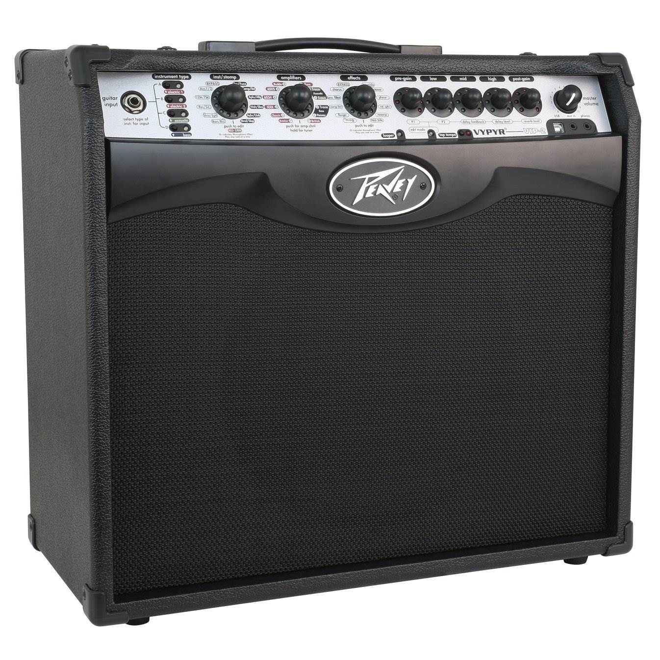 Peavey Vypyr VIP 2 Modeling Guitar/Bass 40 Watt 12" Amplifier | Open Box