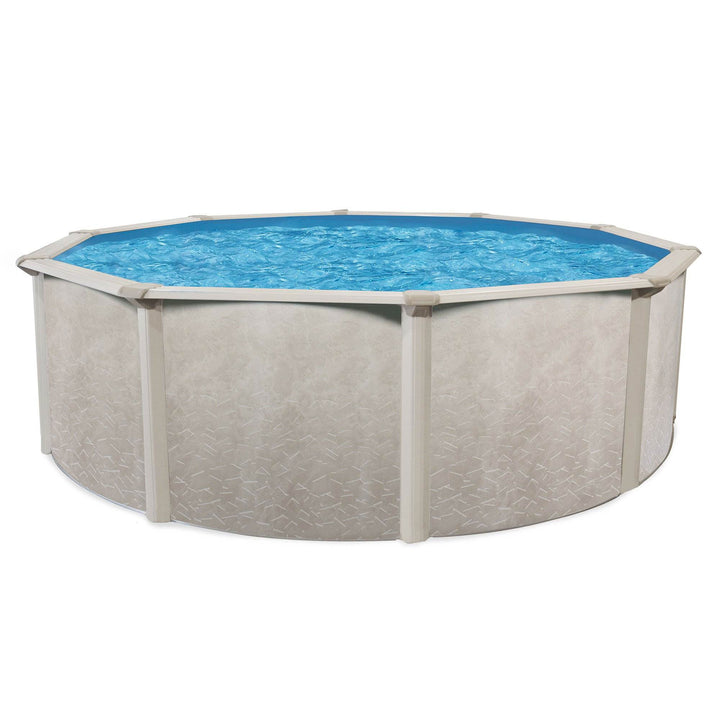 Phoenix 18'x52" Round Steel Frame Above Ground Swimming Pool w/o Liner(Open Box)