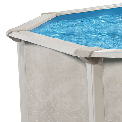 Aquarian Phoenix 18'x52" Round Steel Frame Above Ground Swimming Pool w/o Liner - VMInnovations