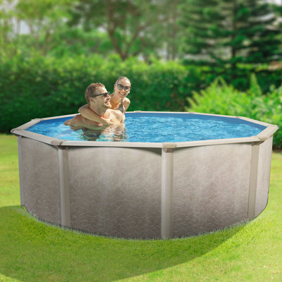 Aquarian Phoenix 24' x 52" Round Frame Above Ground Swimming Pool without Liner