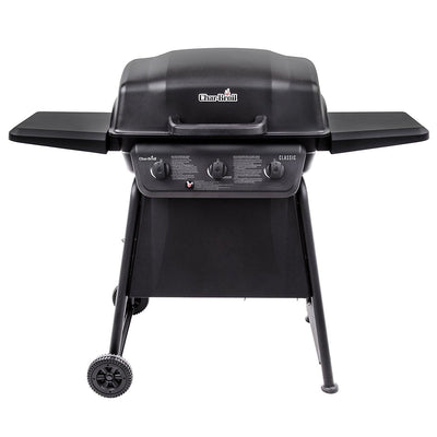 Char-Broil Classic 3 Burner Outdoor Backyard BBQ Propane Gas Grill (2 Pack) - VMInnovations