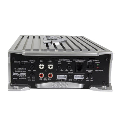 Kicker 6x9" 360W Car Speakers (4 Pack), Boss 1600W Amplifier, and 8 Gauge Wiring