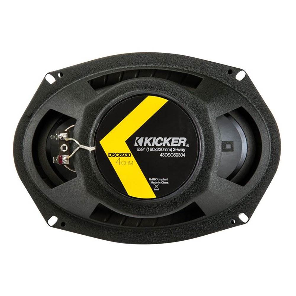 Kicker 6x9" 360W Car Speakers (4 Pack), Boss 1000W Amplifier, and 8 Gauge Wiring