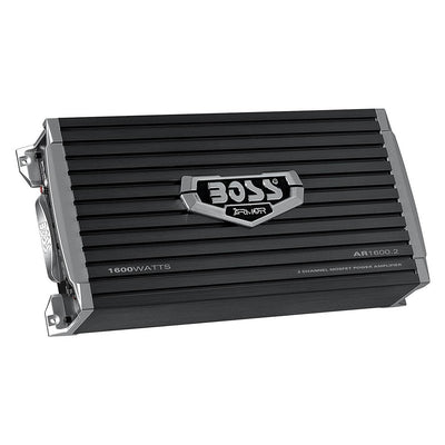 Boss 10" 2100W Subwoofer (Pair) + 3000W 2 Channel Amplifier + 4-Gauge Wiring Kit