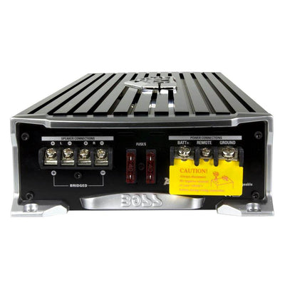 Boss 10" 2100W Subwoofer (Pair) + 3000W 2 Channel Amplifier + 4-Gauge Wiring Kit