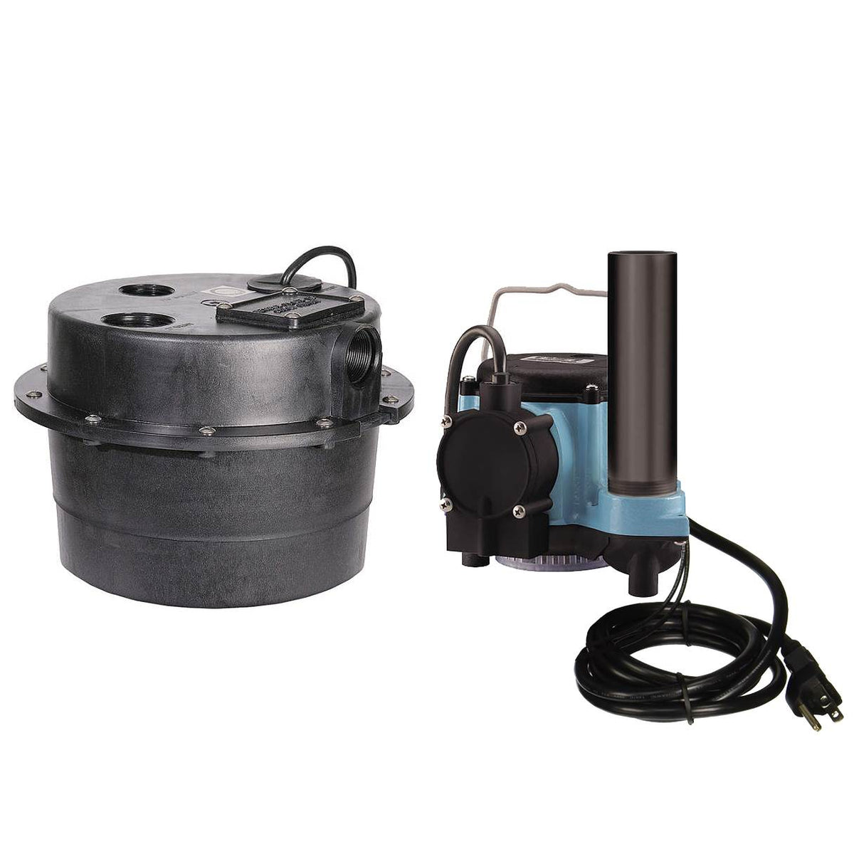 Little Giant WRSC-6 1/3 HP Compact Drain Tank/Pump Combo System 506065 (Damaged)