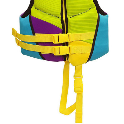 Airhead Gnar Neolite Kwik-Dry 30-50 Lb Zippered Child Life Jacket (Open Box)