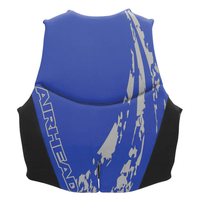 Airhead Swoosh Neolite 90+ Lb Blue Adult Medium Life Vest Jacket (Open Box)