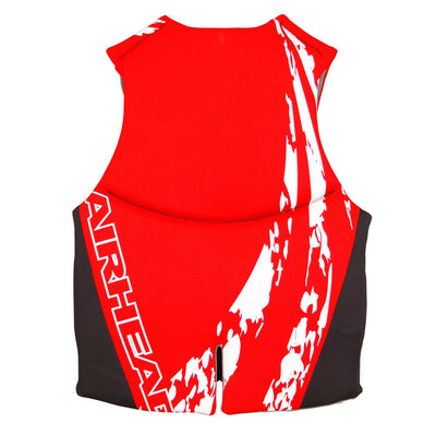 Airhead Swoosh Neolite 90+ Lb Red Adult XXL Life Vest Jacket (Open Box)