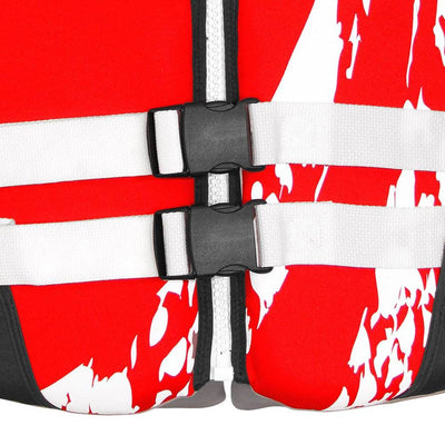 Airhead Swoosh Neolite 90+ Lb Red Adult XXL Life Vest Jacket (Open Box)