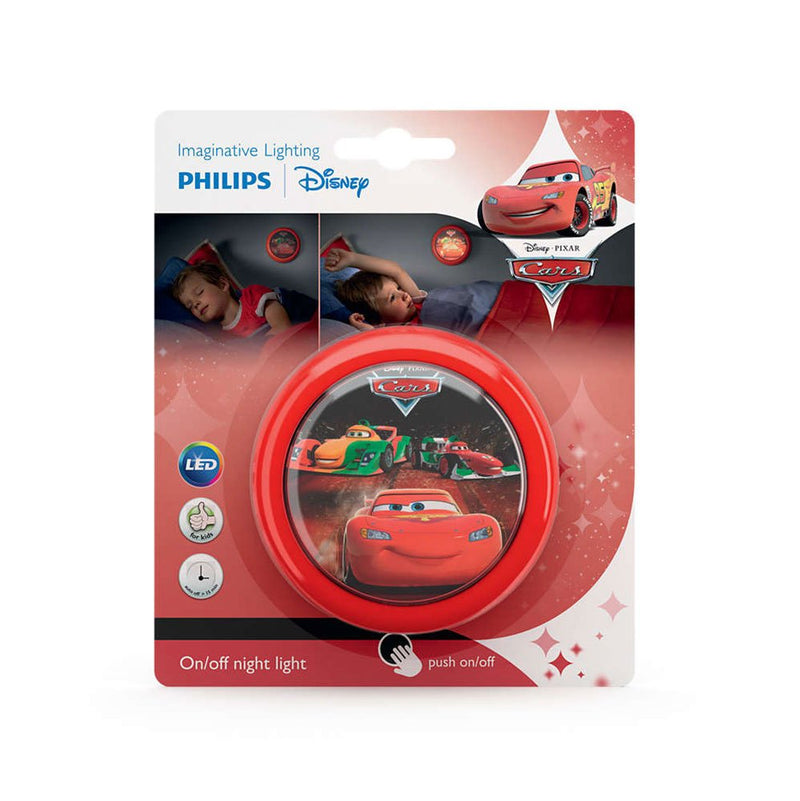Philips Pixar Cars McQueen Battery Powered Push Touch Night Light (4 Pack)