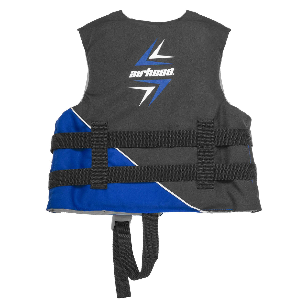 Airhead Slash Childrens 30-50 Lb Closed Sided Boating Life Vest, Blue (Open Box)
