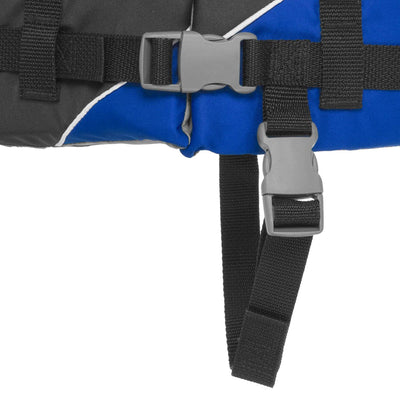 Airhead Slash Childrens 30-50 Lb Closed Sided Boating Life Vest, Blue (Open Box)