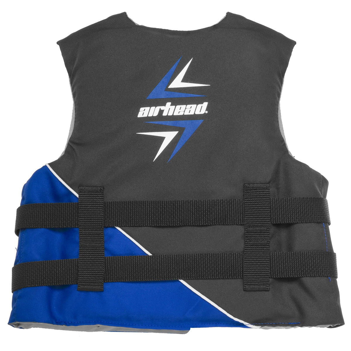 Airhead Slash Childrens 50-90 Lb Closed Sided Boating Life Vest, Blue (Open Box)