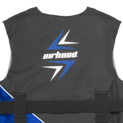 Airhead Slash Childrens 50-90 Lb Closed Sided Boating Life Vest, Blue (Open Box)