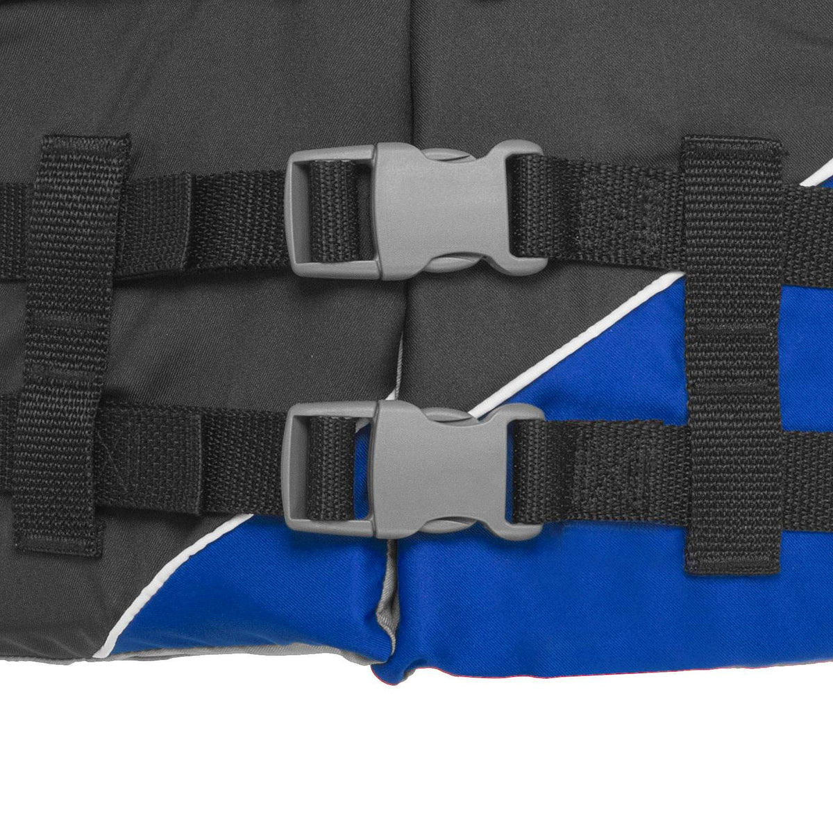 Airhead Slash Childrens 50-90 Lb Closed Sided Boating Life Vest, Blue (Open Box)