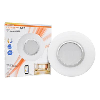Sylvania Lightify 15" Tunable Alexa Smart LED Ceiling Surface Light (For Parts)
