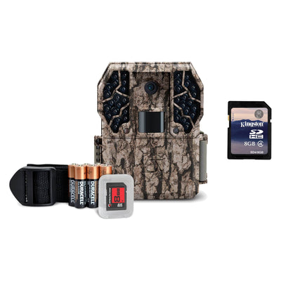 Stealth Cam ZX36NG 10MP No Glo Infrared Trail Scouting Camera Kit + (2) SD Cards