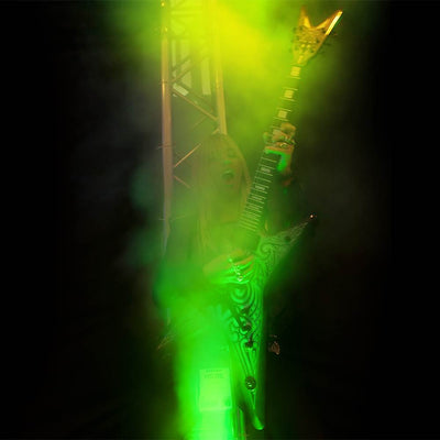 Chauvet Geyser P6 Fog Machine With Remote + Chauvet Fog Juice Fluid, 1 Gallon