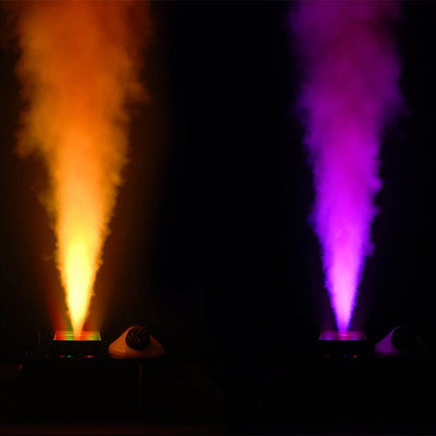 Chauvet Geyser P6 Fog Machine With Remote + Chauvet Fog Juice Fluid, 2 Gallons