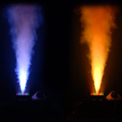 Chauvet Geyser P6 Fog Machine With Remote + Chauvet Fog Juice Fluid, 2 Gallons