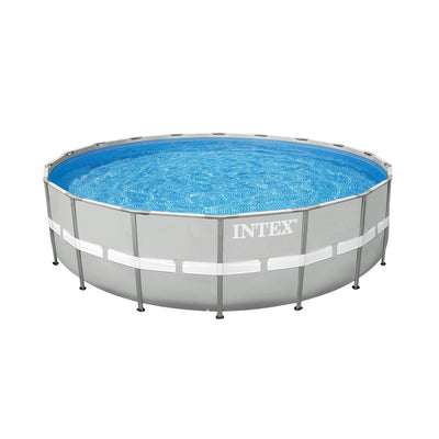 Intex 20' x 48" Ultra Frame Above Ground Swimming Pool Set w/ Pump | (Used)