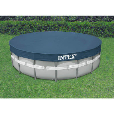 Intex 20' x 48" Ultra Frame Above Ground Swimming Pool Set w/ Pump | (Used)