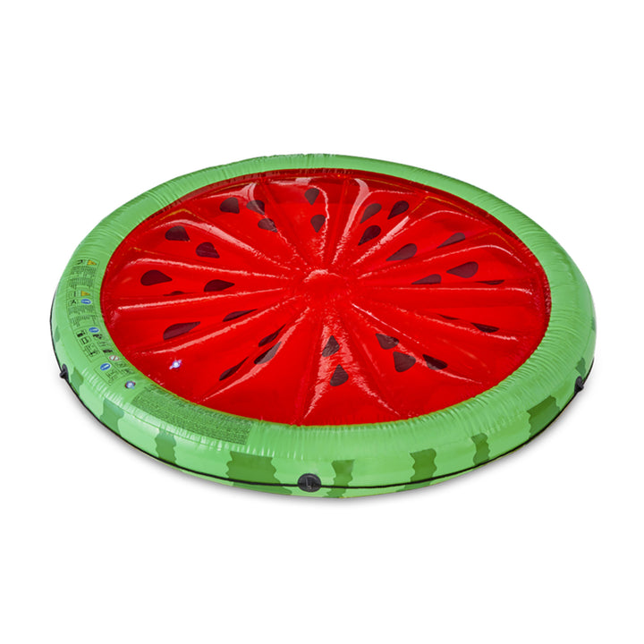 Intex Giant Inflatable 72 Inch Watermelon Island Summer Swimming Pool Float Raft