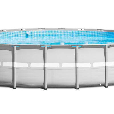Intex 26 Foot x 52 Inch Ultra Frame Above Ground Swimming Pool Set (Open Box)