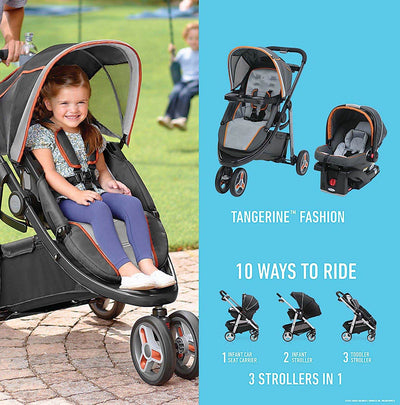 Graco Modes Sport Click Connect Stroller and Car Seat Travel System (Open Box)