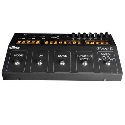 Chauvet DJ Foot-C 36-Channel DMX Controller + 25' DMX Cable + 10' DMX Cables (3)