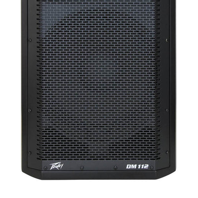 Peavey Dark Matter DM112 Pro DJ 2-Way Active 12 Inch Powered PA Speaker (2 Pack)