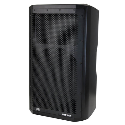 Peavey Dark Matter DM112 Pro DJ 2-Way Active 12 Inch Powered PA Speaker (2 Pack)