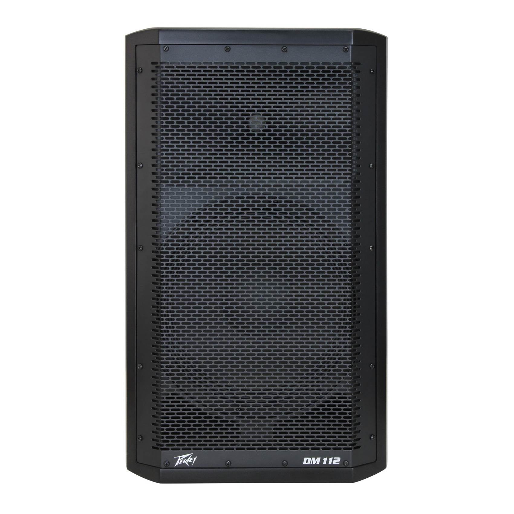 Peavey Dark Matter DM112 Pro DJ 2-Way Active 12 Inch Powered PA Speaker (2 Pack)