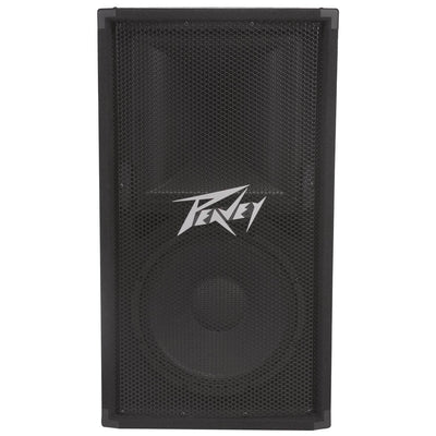 Peavey PV 112 12" 2-Way Pro DJ Live Sound Speaker (2) + Pyle 6' Tripod Stand (2)