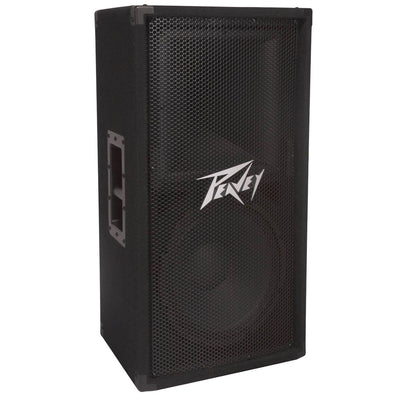 Peavey PV 112 12" 2-Way Pro DJ Live Sound Speaker + Pyle 6' Tripod Speaker Stand