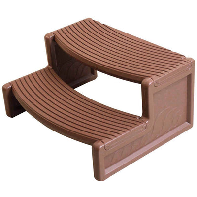 Confer Plastics Resin Multi Purpose Spa Hot Tub Handi-Step Steps, Red (Open Box)