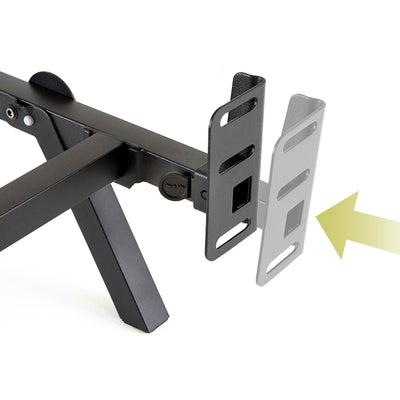 intelliBASE Low Profile Adjustable Twin/Full/Queen Metal Bed Frame (Damaged)