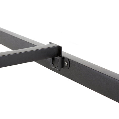 intelliBASE Deluxe Metal Platform Frame with Wooden Slats, Queen | Open Box