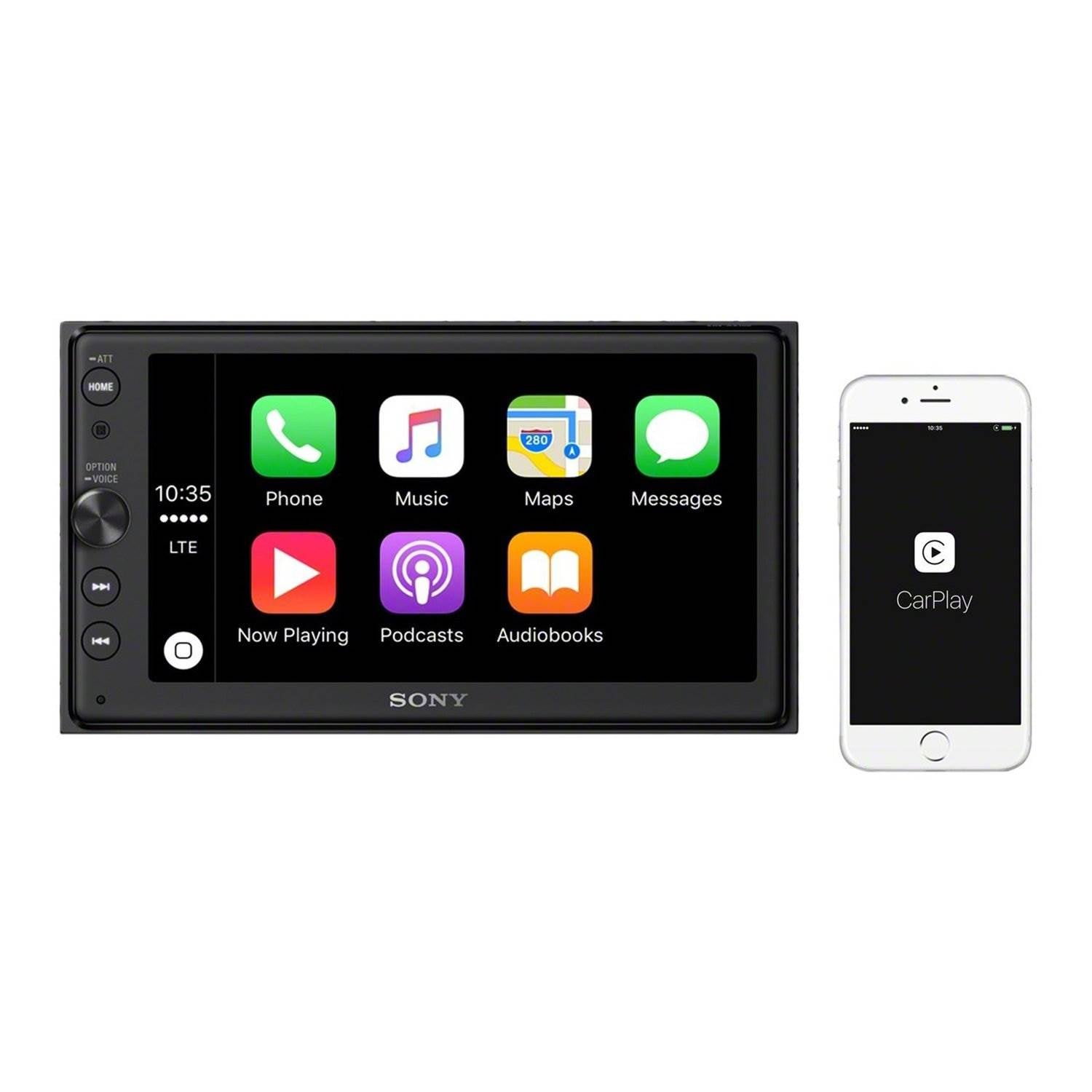 Sony 6.4" Touchscreen Double Din Bluetooth Car Audio Media Receiver (For Parts)