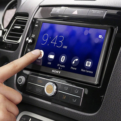 Sony 6.4" Touchscreen Double Din Bluetooth Car Audio Media Receiver (For Parts)